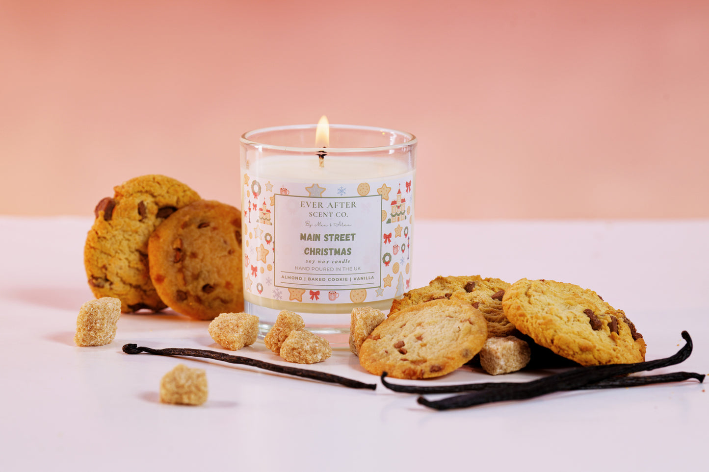 Main Street Christmas Candle