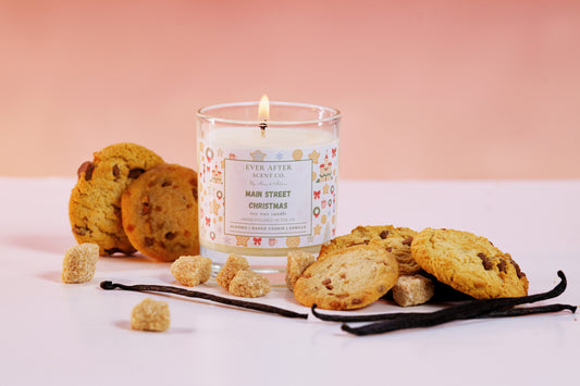 Main Street Christmas Candle